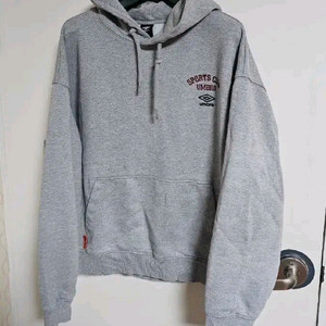 엄브로 아치 레터링 후드티 남녀공용