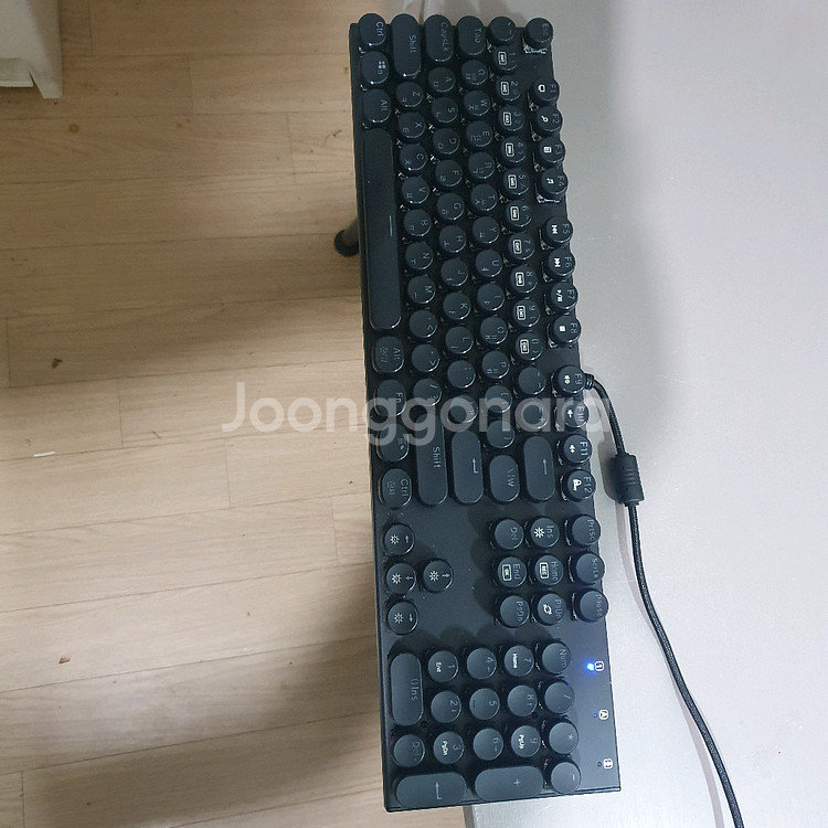 앱코 키보드 기계식 레트로 스위치 갈축 기계식키보드--0