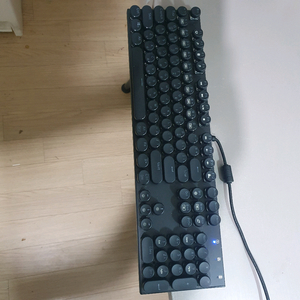 앱코 키보드 기계식 레트로 스위치 갈축 기계식키보드