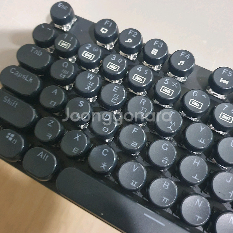 앱코 키보드 기계식 레트로 스위치 갈축 기계식키보드--2