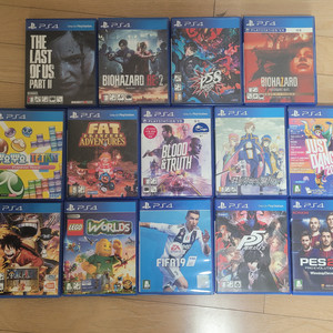 ps4 라스트오브어스, 바이오하자드7 RE2, 뚱뚱보공