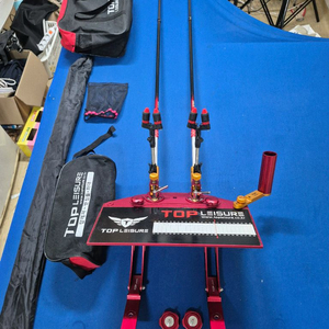 탑레져 멀티 2단 낚시 받침틀 양어장 고급형 풀세트 대