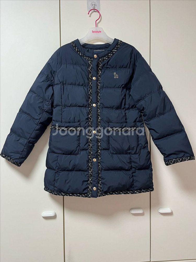 헤지스키즈 경량 패딩 145사이즈--0