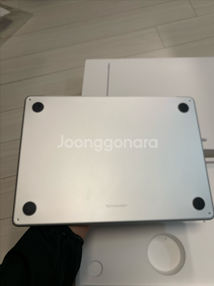 맥북 에어 M2 13인치 24gb 512ssd 실버--3