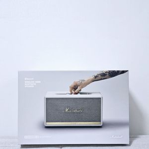 마샬 스탠모어2 화이트 정품 스피커 + 스탠드 팝니다