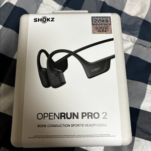 (미개봉)Shokz 오픈런 프로 2 골전도 이어폰