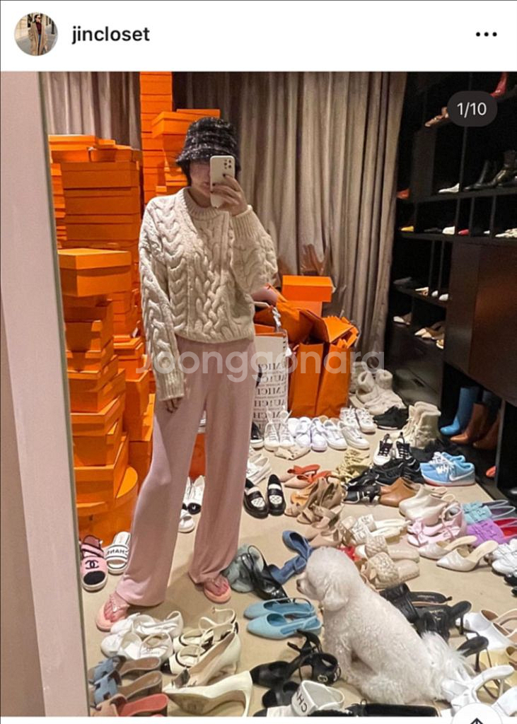 뮤제라 라온컴퍼니 보노케이블니트 바닐라--3