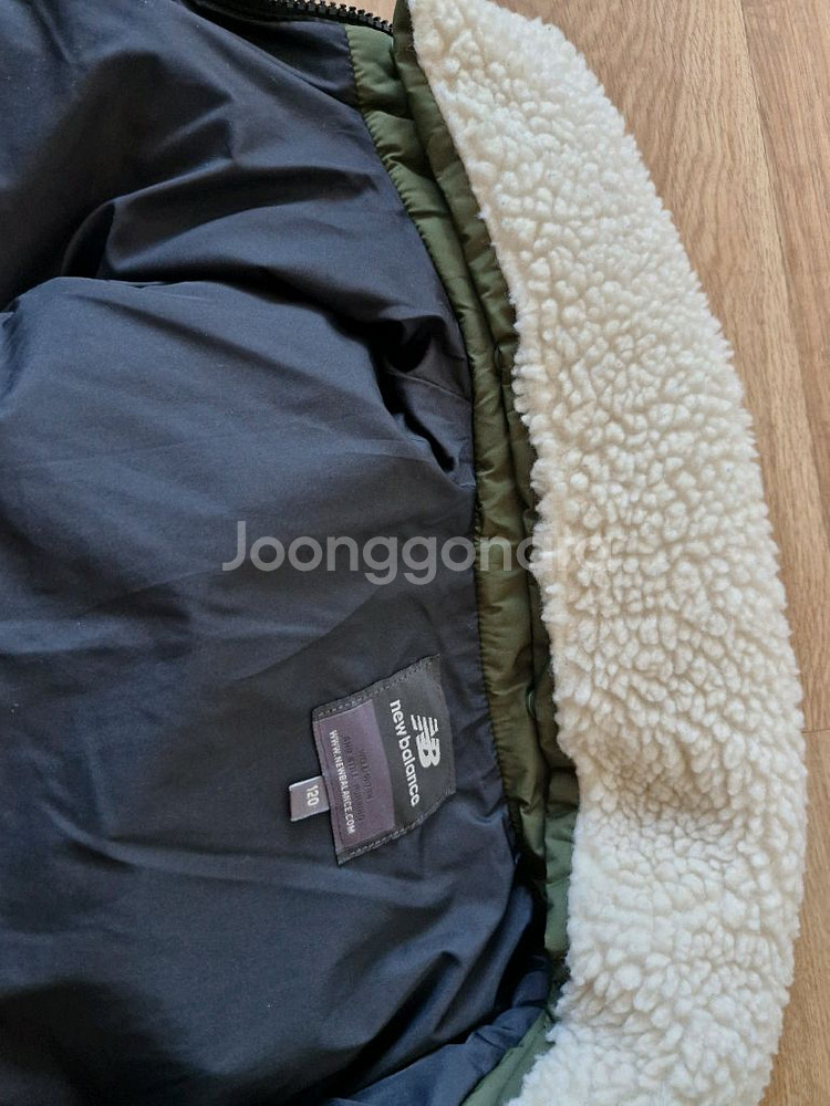 뉴발란스 키즈 패딩 120--2