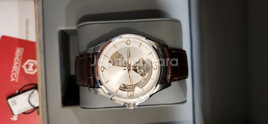 해밀턴 오픈하트 시계--1