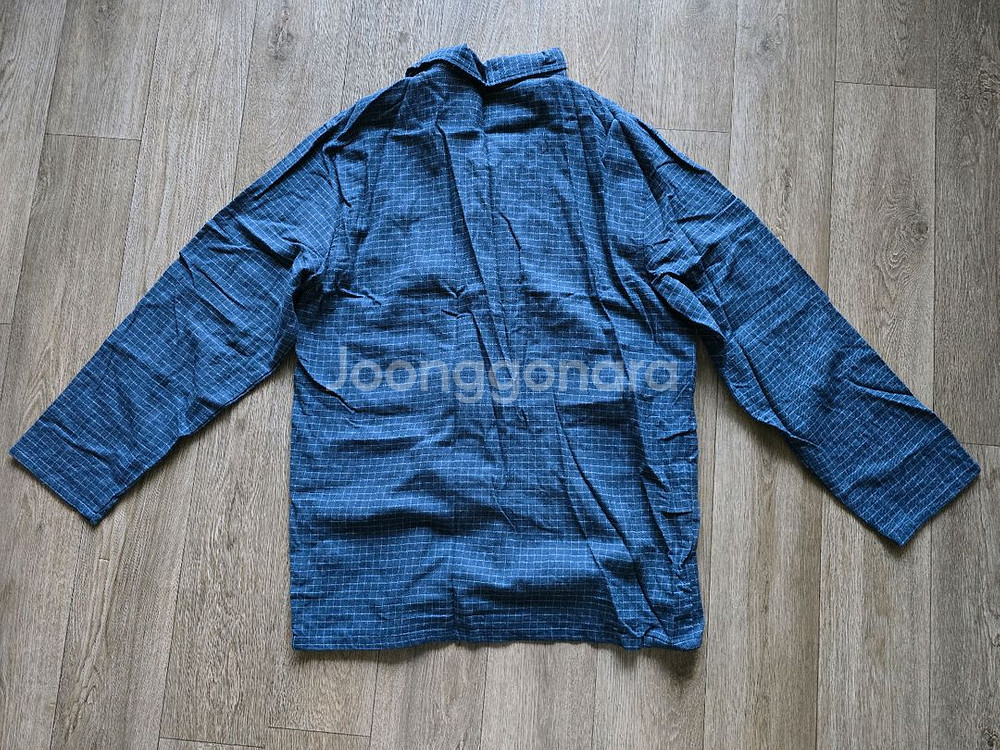 폴햄 파자마 홈웨어 셋트 네이비 체크 새제품 팝니다--3