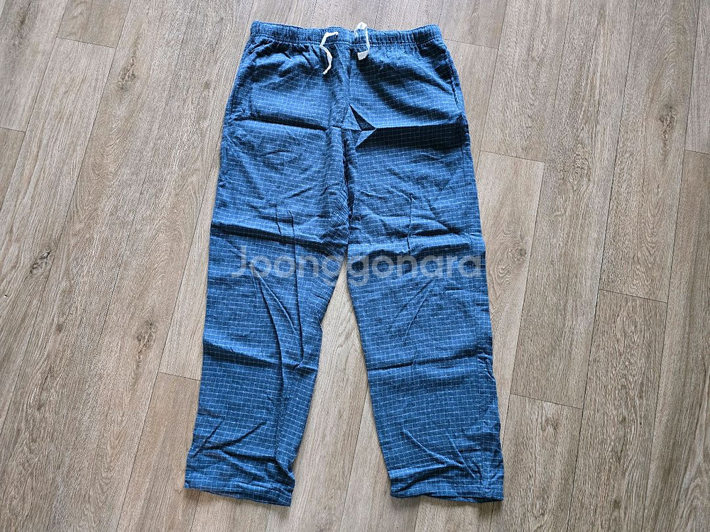 폴햄 파자마 홈웨어 셋트 네이비 체크 새제품 팝니다--4