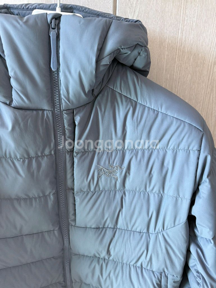 아크테릭스 남성 토륨 후디 미듐 하늘색--3