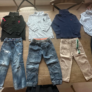 폴로 남아 24m 셔츠, 카라티, 팬츠 등