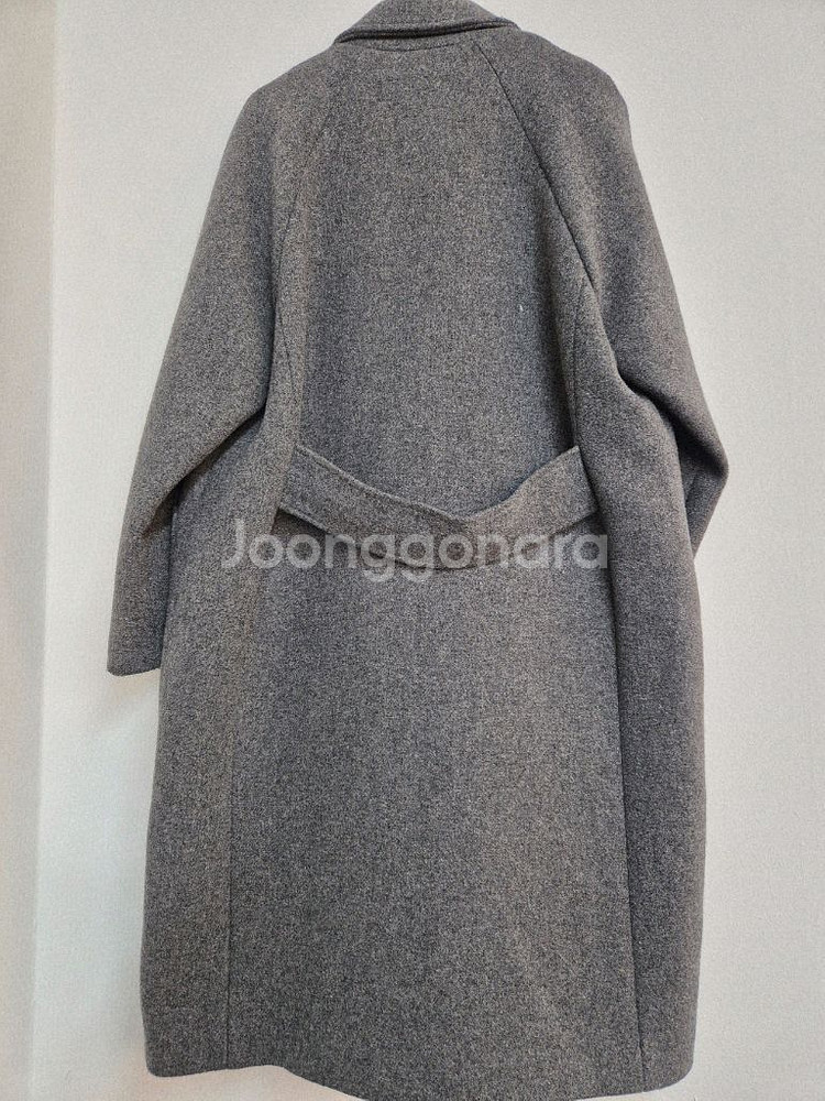 플라스틱아일랜드 회색 모직 코트--12