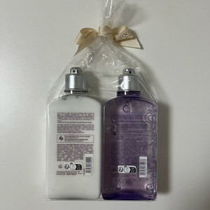 새상품)록시땅 라벤더 블랑쉬 샤워젤+바디밀크