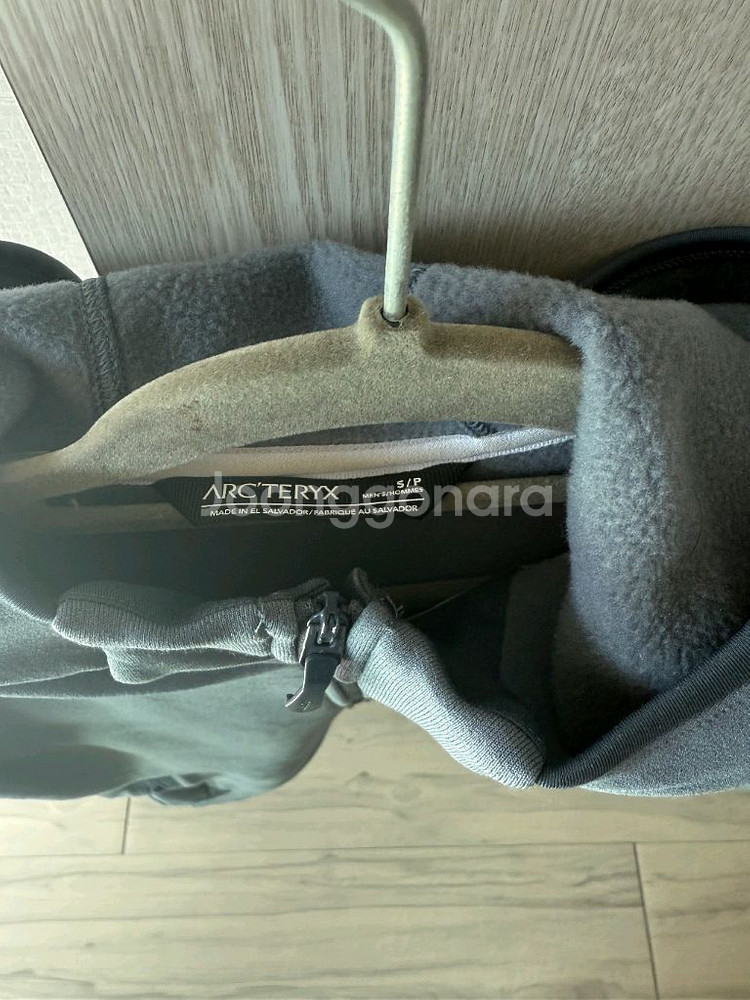 아크테릭스 풀오버 기모 후디 스몰--1