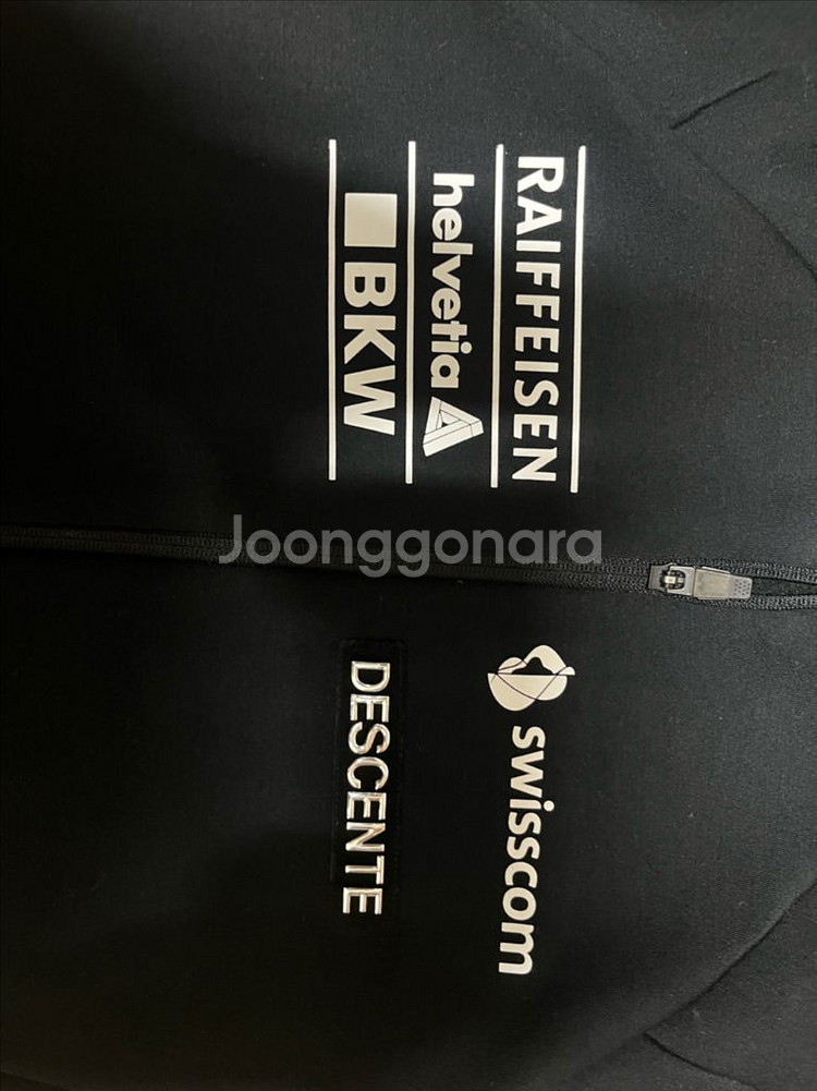 데상트 레플리카 스키 플리스 아우디 후드집업 150--5