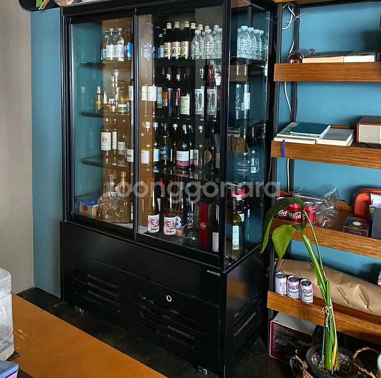 업소용 와인 주류 반찬 냉장고 쇼케이스 올블랙컬러--0