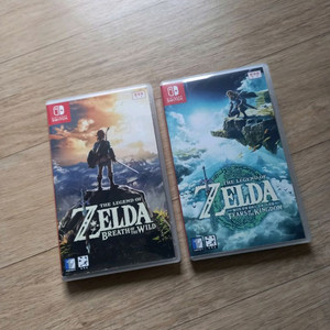 닌텐도 스위치 젤다의 전설 야생의 숨결 티어스 팝니다