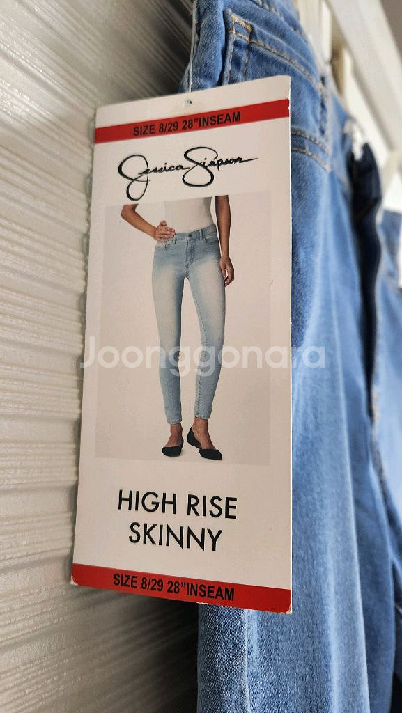 새상품)제시카 심슨 커비 스키니 진 29, 하이웨스트--3