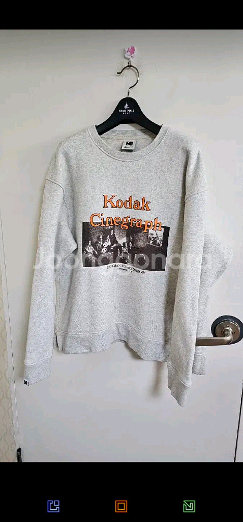 코닥 시네그래프 빈티지 기모 맨투맨--0