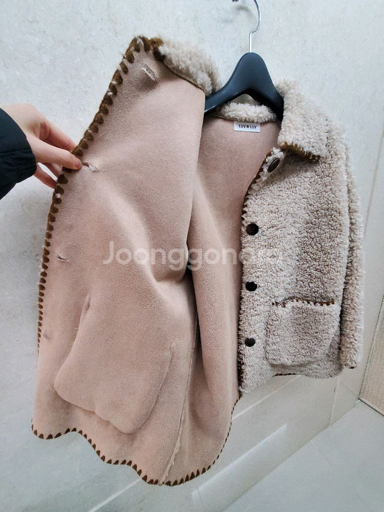 백화점 뽀글이 자켓 (새상품)--5