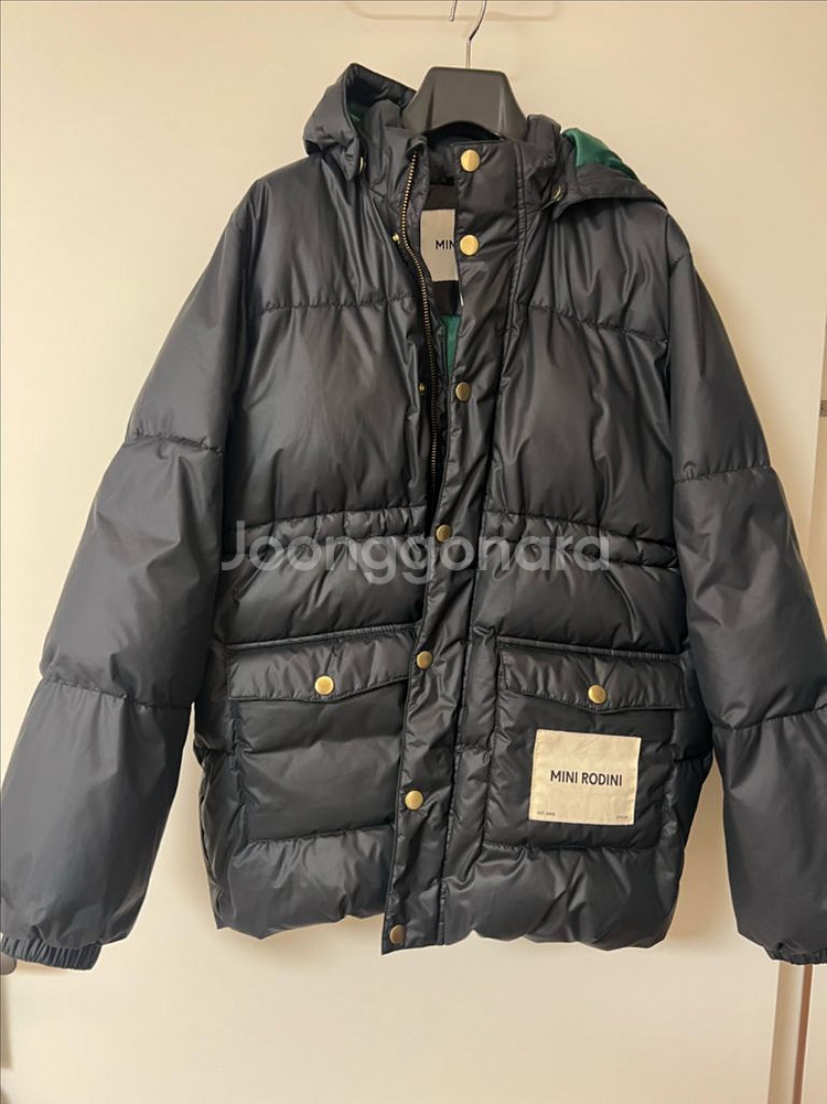 미니로디니 블랙 패딩 140-146--0