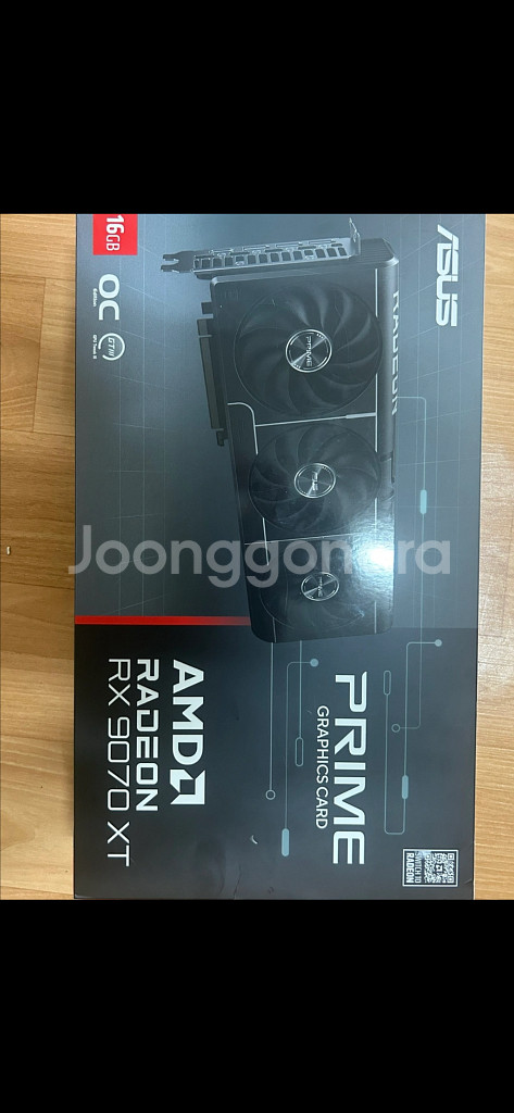 ASUS 라데온 RX 9070XT서울(안전0)--2
