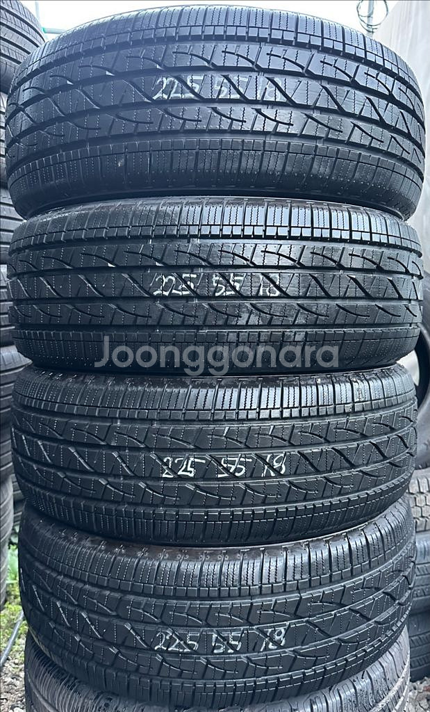 225 55 18중고타이어한대분2255518--0