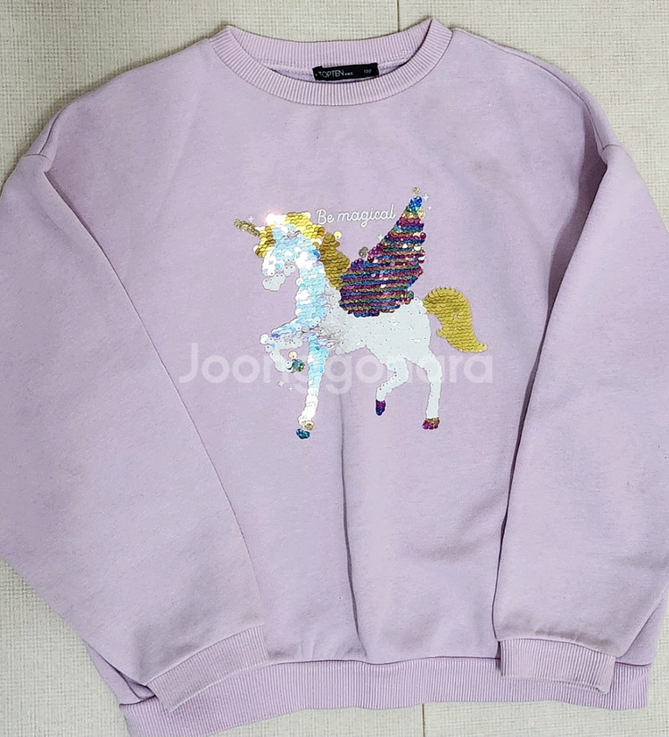 여아 기모 상하복 130사이즈 4벌일괄--7