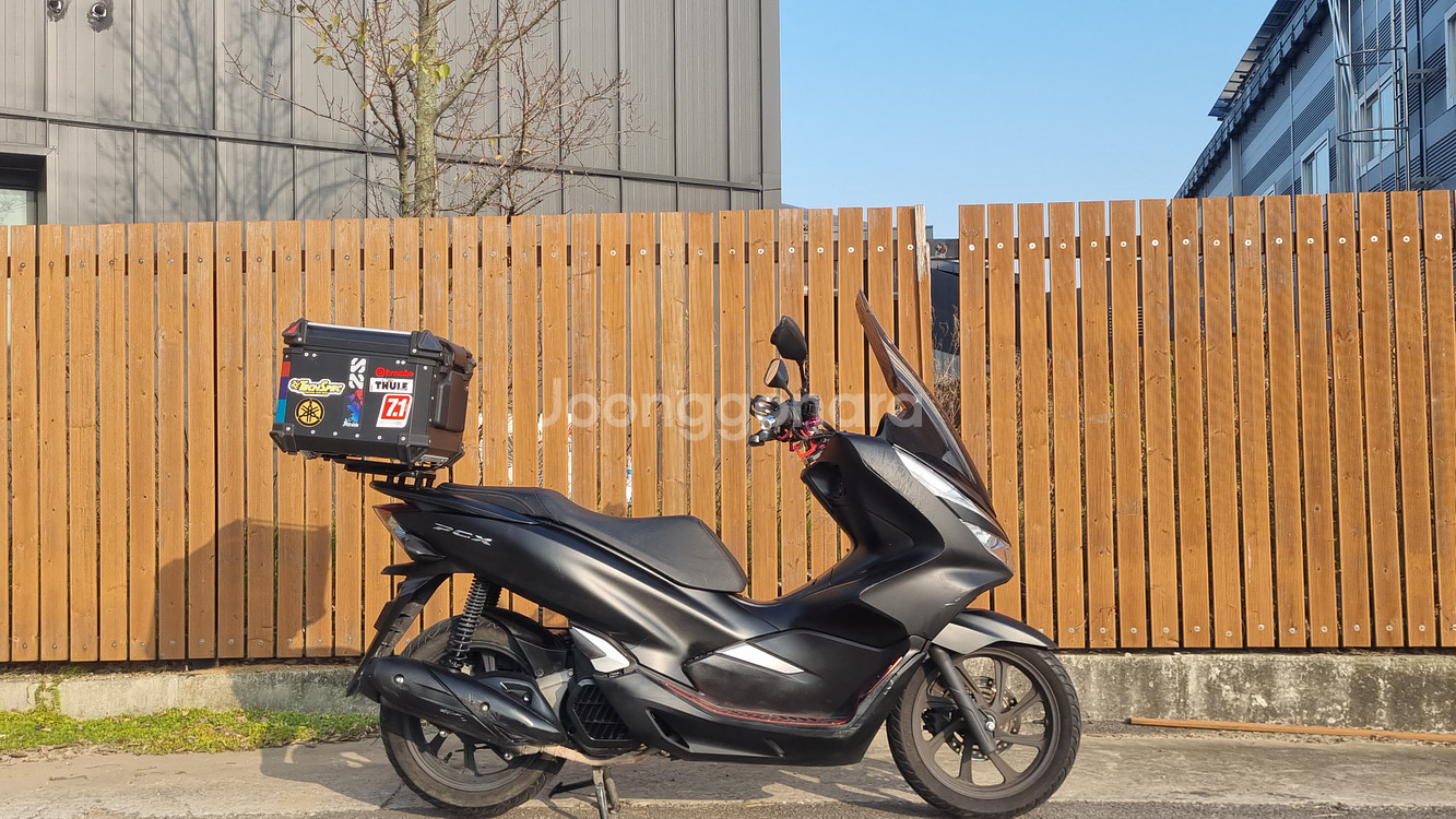 혼다 더뉴 pcx 20년식/3만대키로수/배달풀튜닝--1