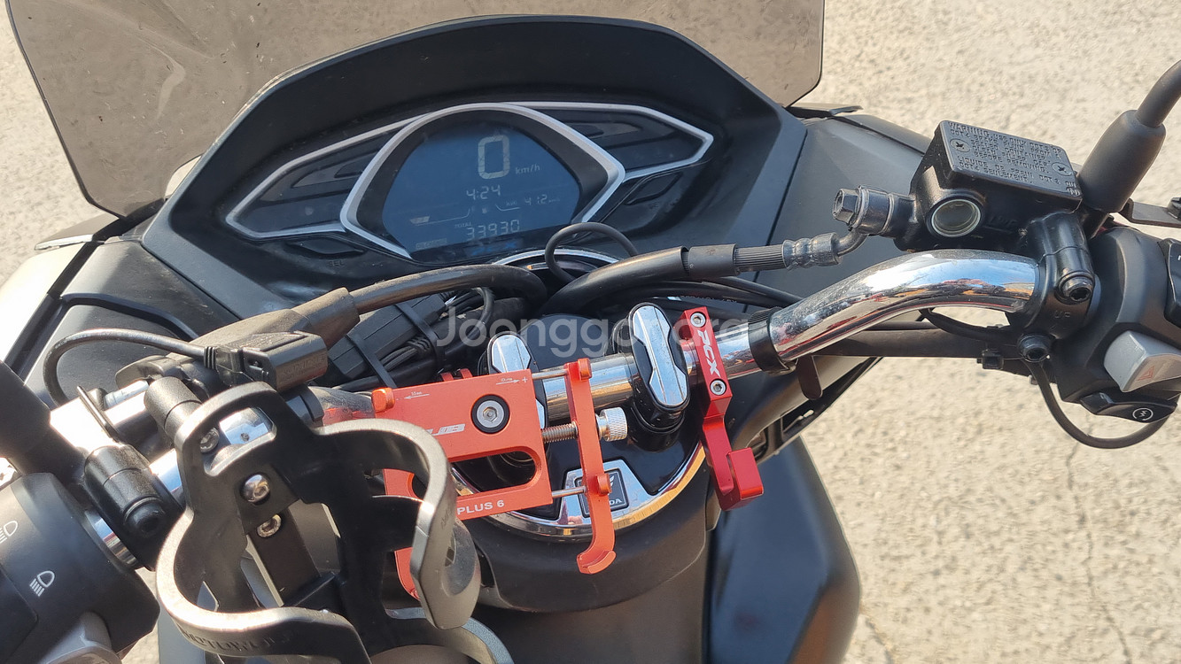 혼다 더뉴 pcx 20년식/3만대키로수/배달풀튜닝--8