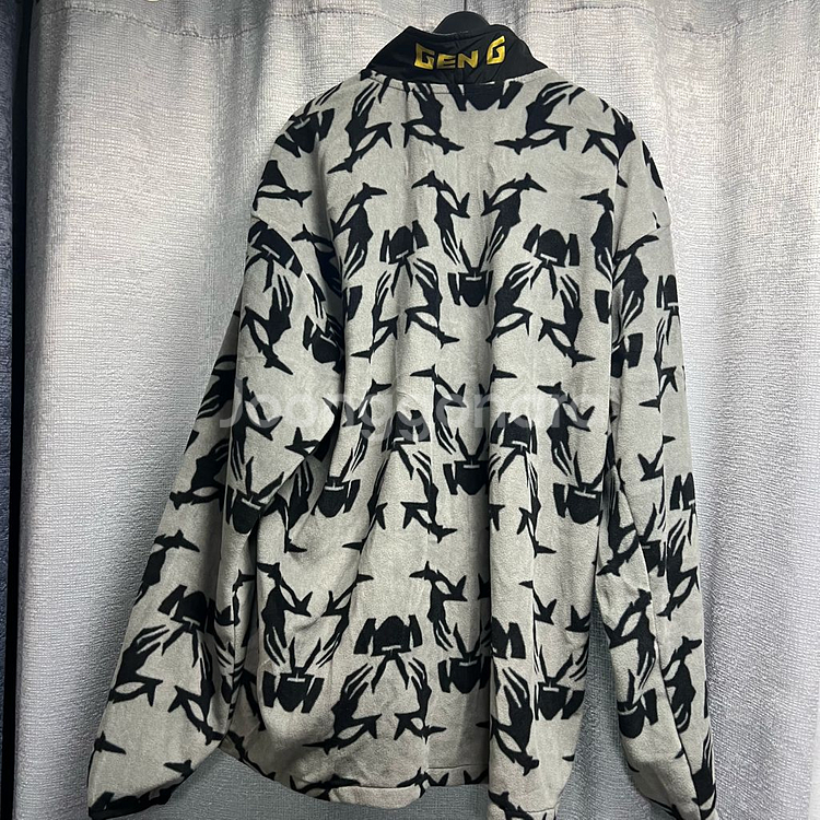 젠지 푸마 하프집업 플리스 자켓 (L)--1