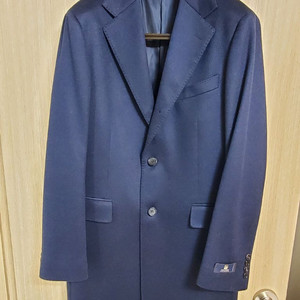 캐시미어100 네이비 코트 마에스트로