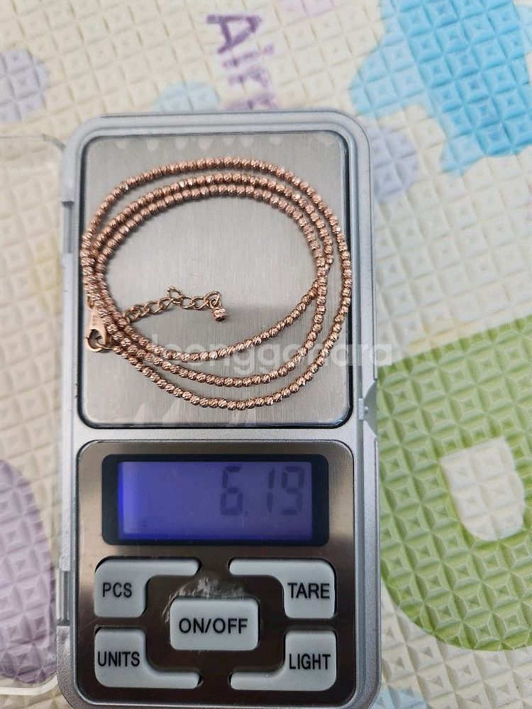 14k핑크골드목걸이(가격할인)--5
