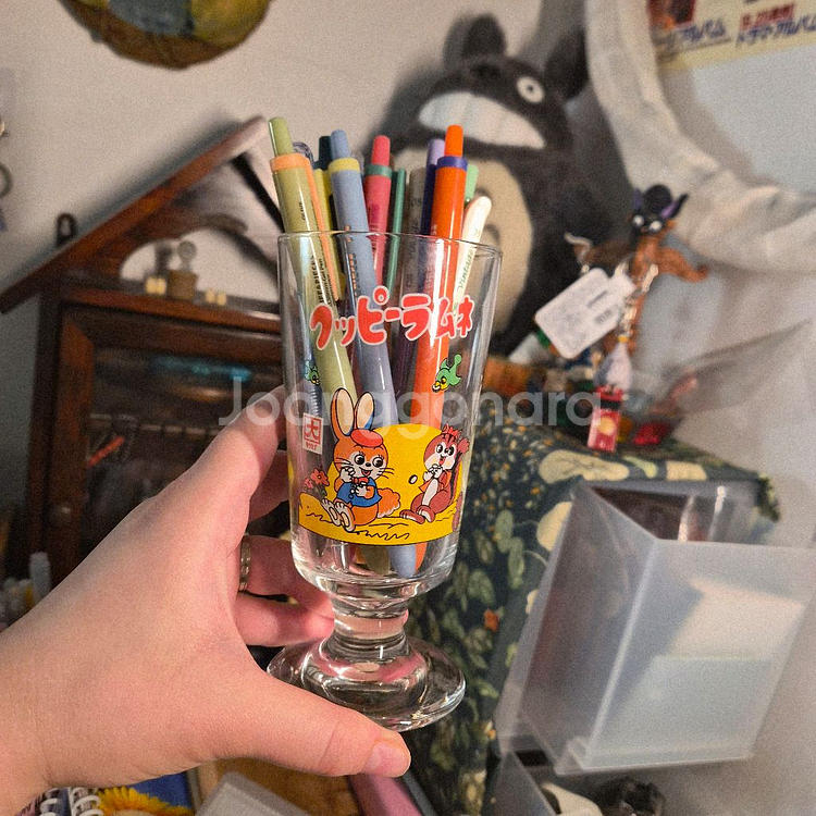 일본 소다 컵/맥주컵/일본 유리컵/소품/장식--1