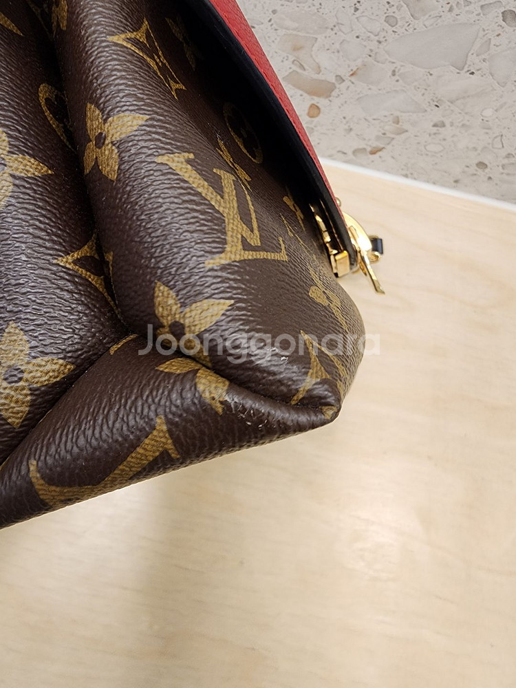 루이비통 M43713 모노그램 생플라시드 체인 숄더백--5