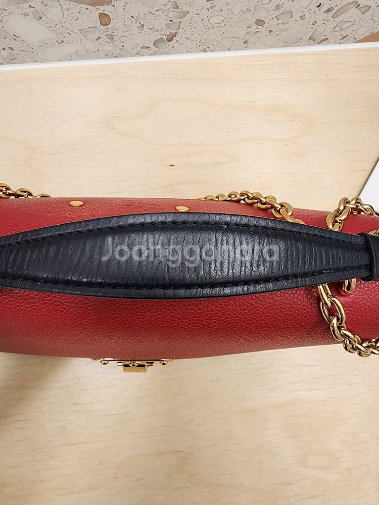 루이비통 M43713 모노그램 생플라시드 체인 숄더백--3