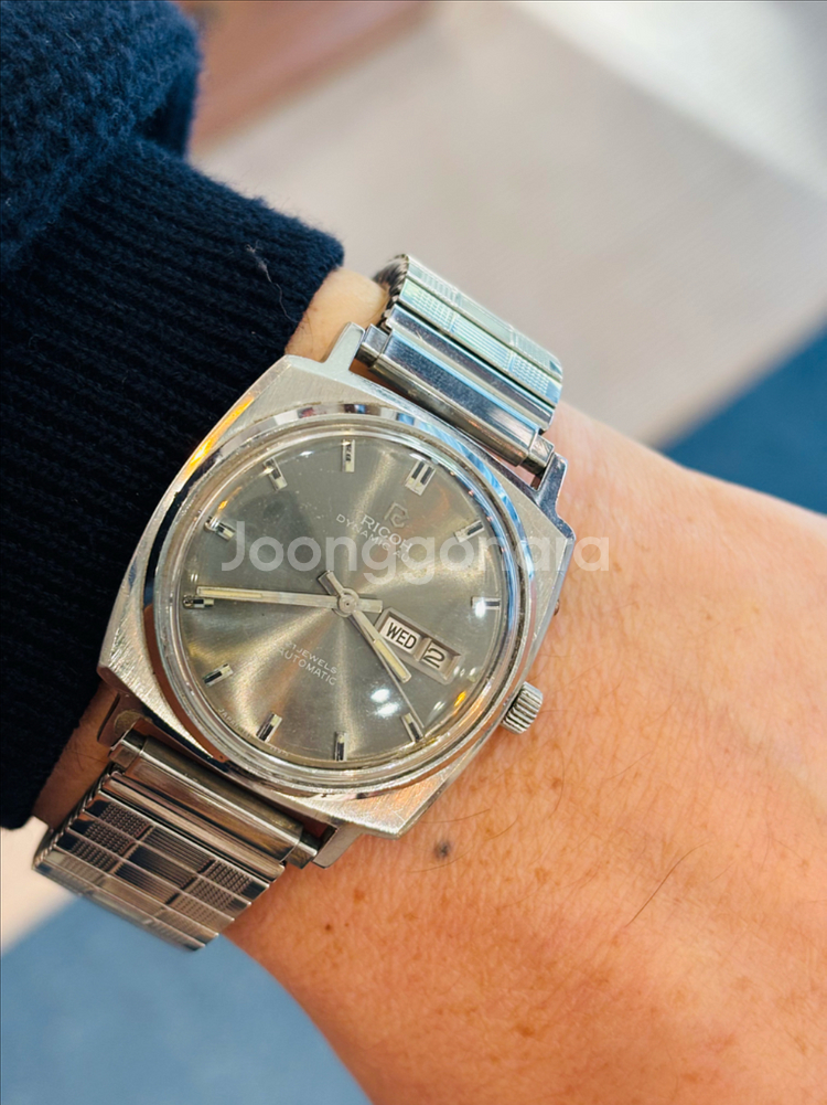 리코 Ricoh 빈티지 오토매틱 시계--6