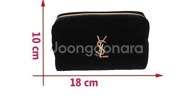 지퍼 캔버스백 +파우치 세트--3