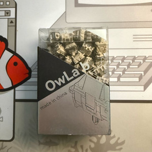 Owlab Ti 40g 자석축 스위치 70개