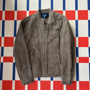 폴로 스웨이드 자켓 랄프로렌 카페레이서 가죽 점퍼