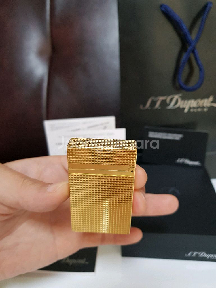 풀세트 듀퐁라이터 라인2 ca16284 금장 듀퐁라이타--1