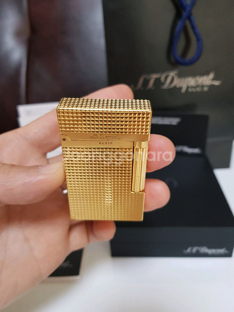 풀세트 듀퐁라이터 라인2 ca16284 금장 듀퐁라이타--0