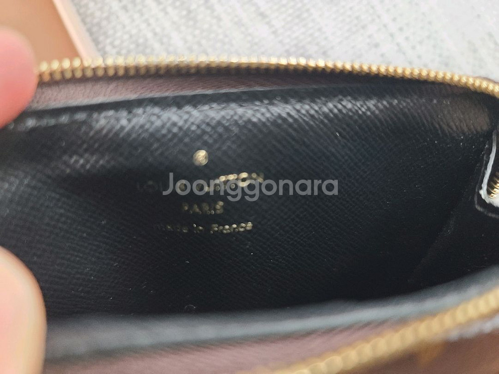 루이비통 카드지갑 렉토 베르소 카드홀더 모노그램 키체인--3