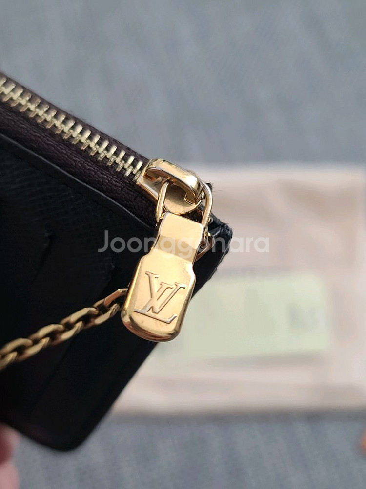 루이비통 카드지갑 렉토 베르소 카드홀더 모노그램 키체인--4