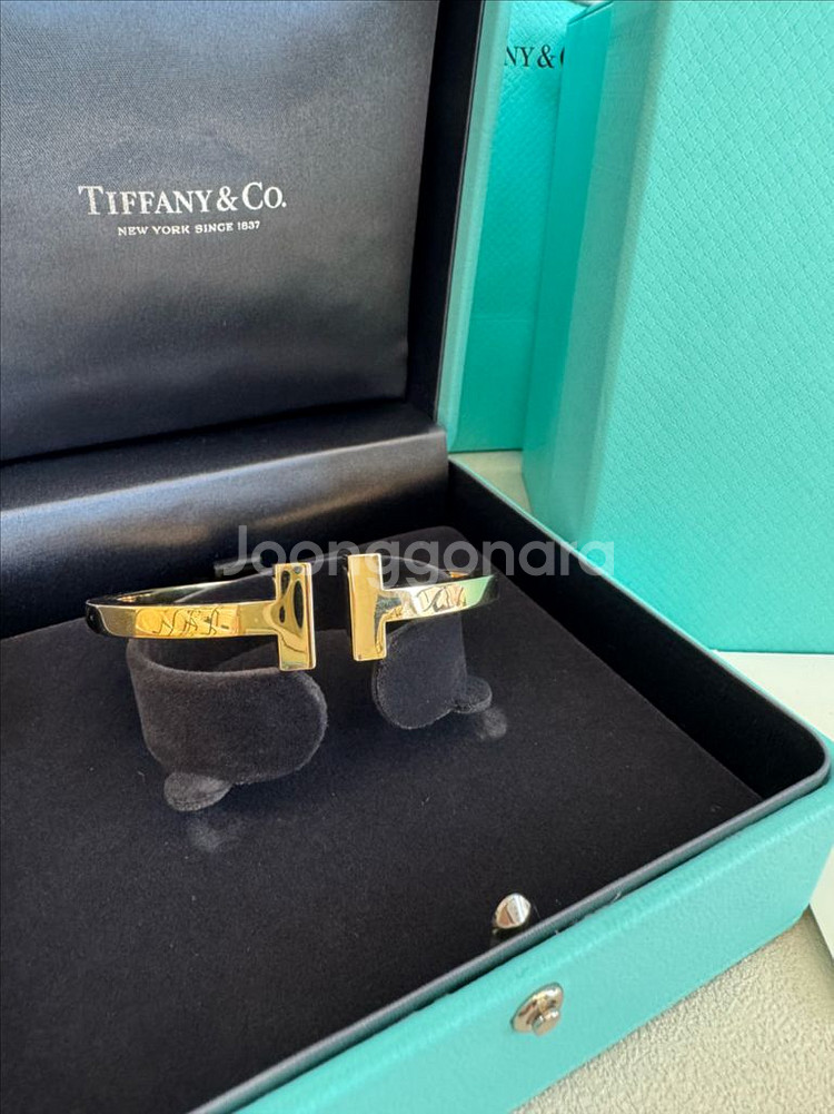 티파니T스퀘어 팔찌 라지--3