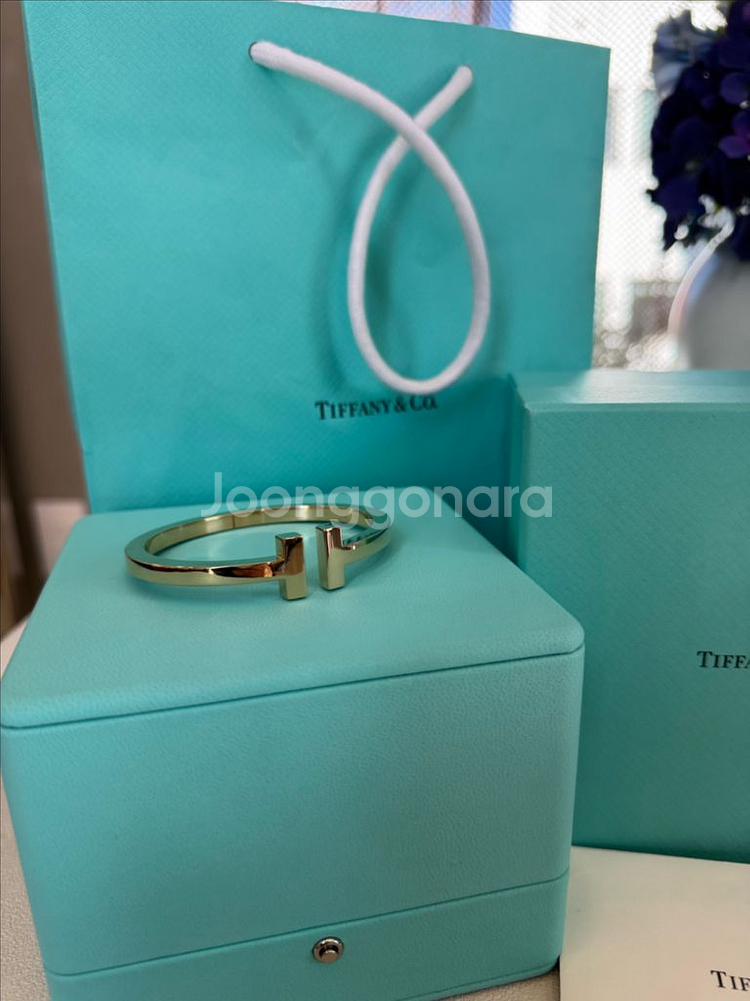 티파니T스퀘어 팔찌 라지--2