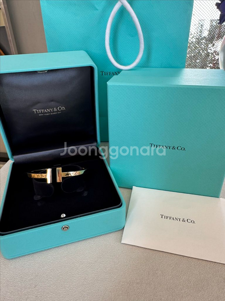 티파니T스퀘어 팔찌 라지--0