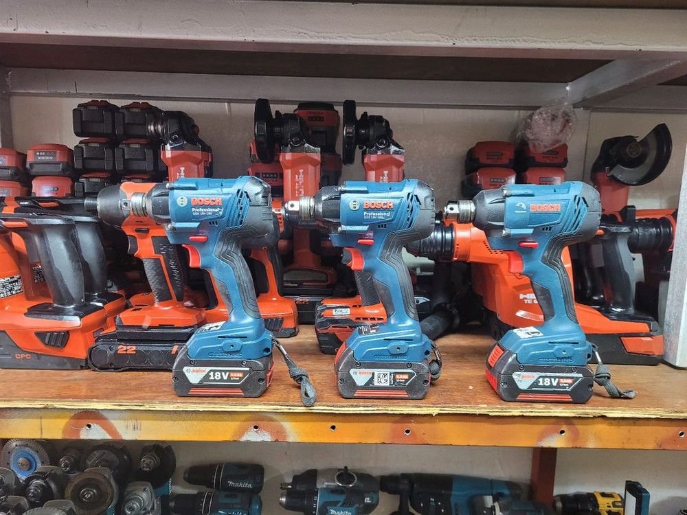 보쉬충전임팩렌치 드릴겸용 GDX18V180 충전임팩드릴 이미지